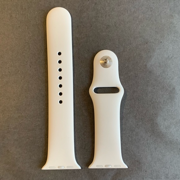 OEM Apple Watch Sport Band - White S/M/L - Picture 1 of 2